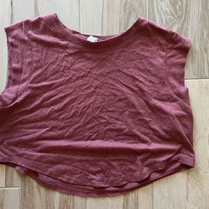 Alo Yoga crop top size small
